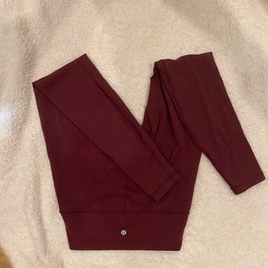 Lululemon wunder under tights